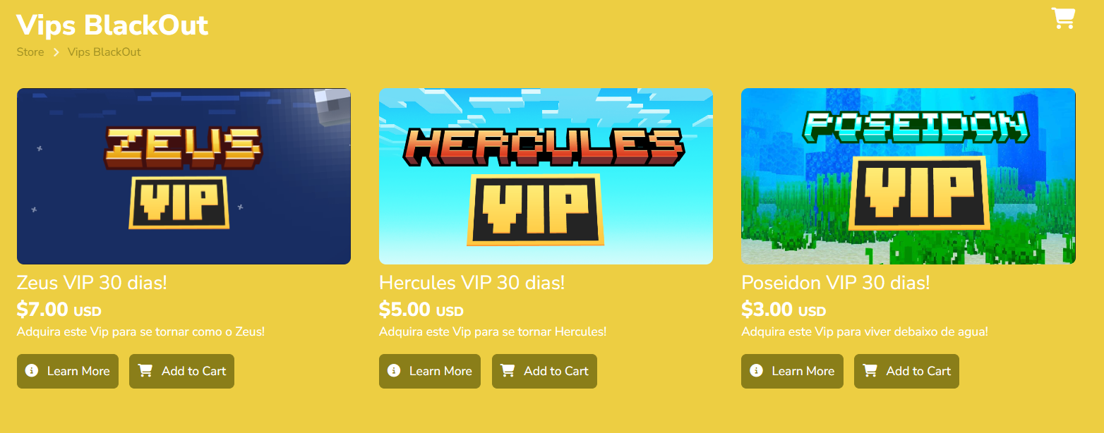 Imagem dos vips, antigos, do servidor!